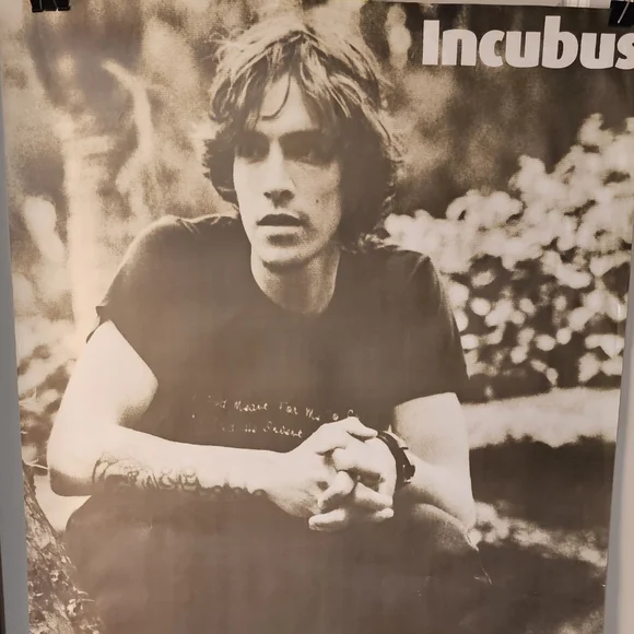 [INCUBUS] Brandon Boyd VINTAGE 2000 Large Subway Poster 24x36 - Picture 2 of 8